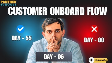 DAY6 - Onboard Customer in @salesforce using Flows with @sfdcpanther #pantherschools #automation