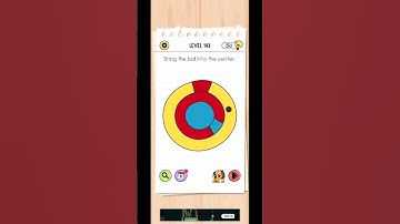 Level 193//Bring the ball into the center. Brain test #games #braintest #braingames #brainbreaks