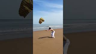 How many times in life do you get to casually tumble and somersault on the beach? #beach #flip
