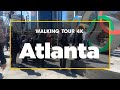 Walking in Atlanta Downtown, Georgia 4K &quot;Coca-Cola, Georgia Aquarium, Atlanta Olympics 1996, Ferry&quot;