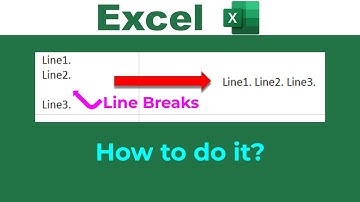 2 Ways to Remove Line Breaks in Excel