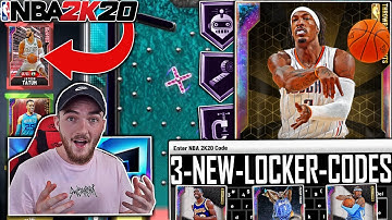 3 *CRAZY* NEW LOCKER CODES 2K20 + GALAXY OPAL GERALD WALLACE GAMEPLAY! (NBA 2K20 MYTEAM)