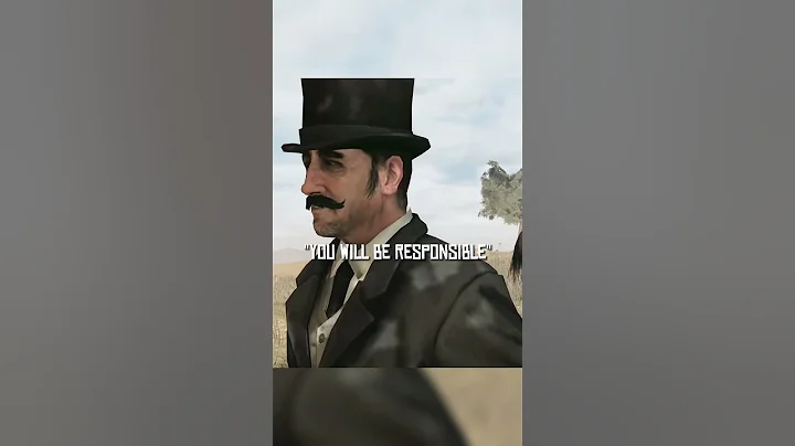 John Marston's Final Meeting With The Strange Man | #shorts #rdr #reddeadredemption