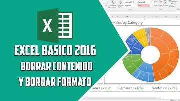 Excel 2016 – Borrar contenido y borrar formato celdas – Video 12
