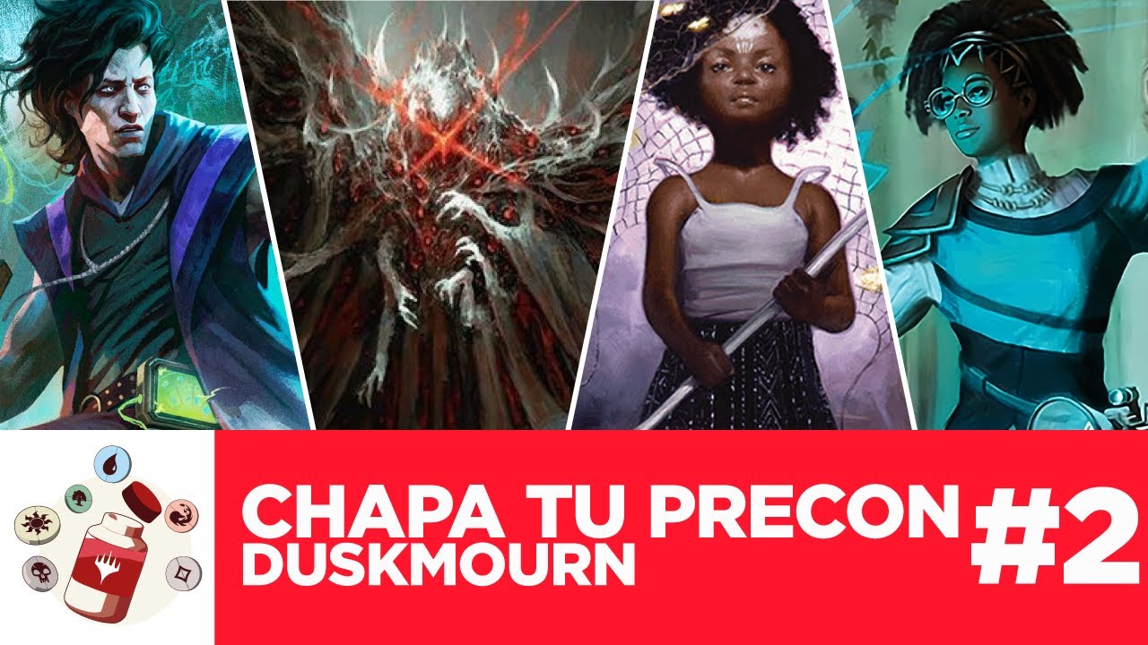 Chapa tu Precon - Duskmourn #2 - Zimone vs Valgavoth vs Aminatou vs Winter | EDH | MTG