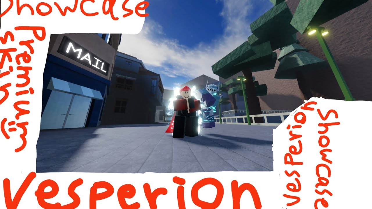 {AUT} Vesperion Premium Skin showcase [1600 UPoints/800 robux] - YouTube