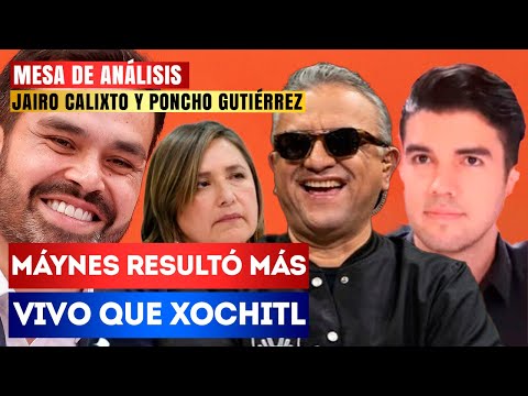 ¡Máynes ya le ganó a Xochitl en NÚMEROS! Ya ni llorar es bueno en el PRIAN: Poncho y Jairo