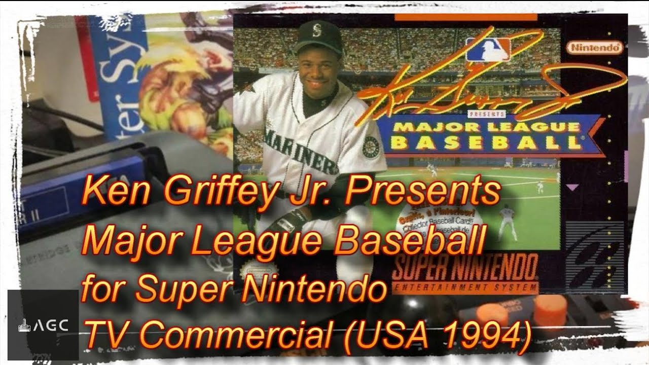 Game Archive Ken Griffey Jr. Presents ML Baseball for a SNES 2nd TV