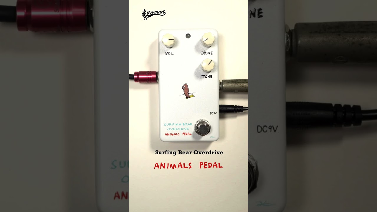 【美品】ANIMALS PEDAL SURFING BEAR OVERDRIVE Animals Pedal Surfing Bear Overdrive – Animals Pedal USA