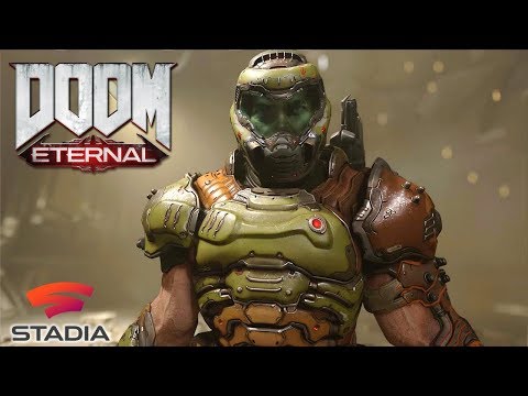 DOOM ETERNAL Exclusive Raw Gameplay Captured on Google Stadia