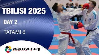 Karate1 TBILISI - Day 2 - Tatami 6 | WORLD KARATE FEDERATION