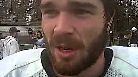 Keene's Alex Parenteau after the Blackbirds' 38-21...