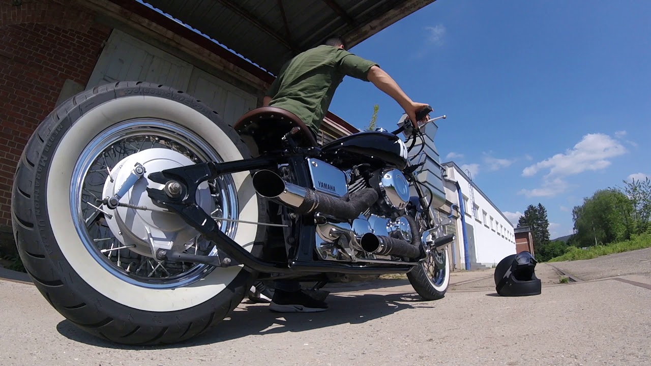 xvs650 custom exhaust