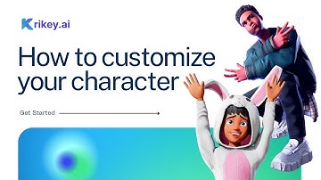 How to make a cartoon character I Krikey AI x Ready Player Me