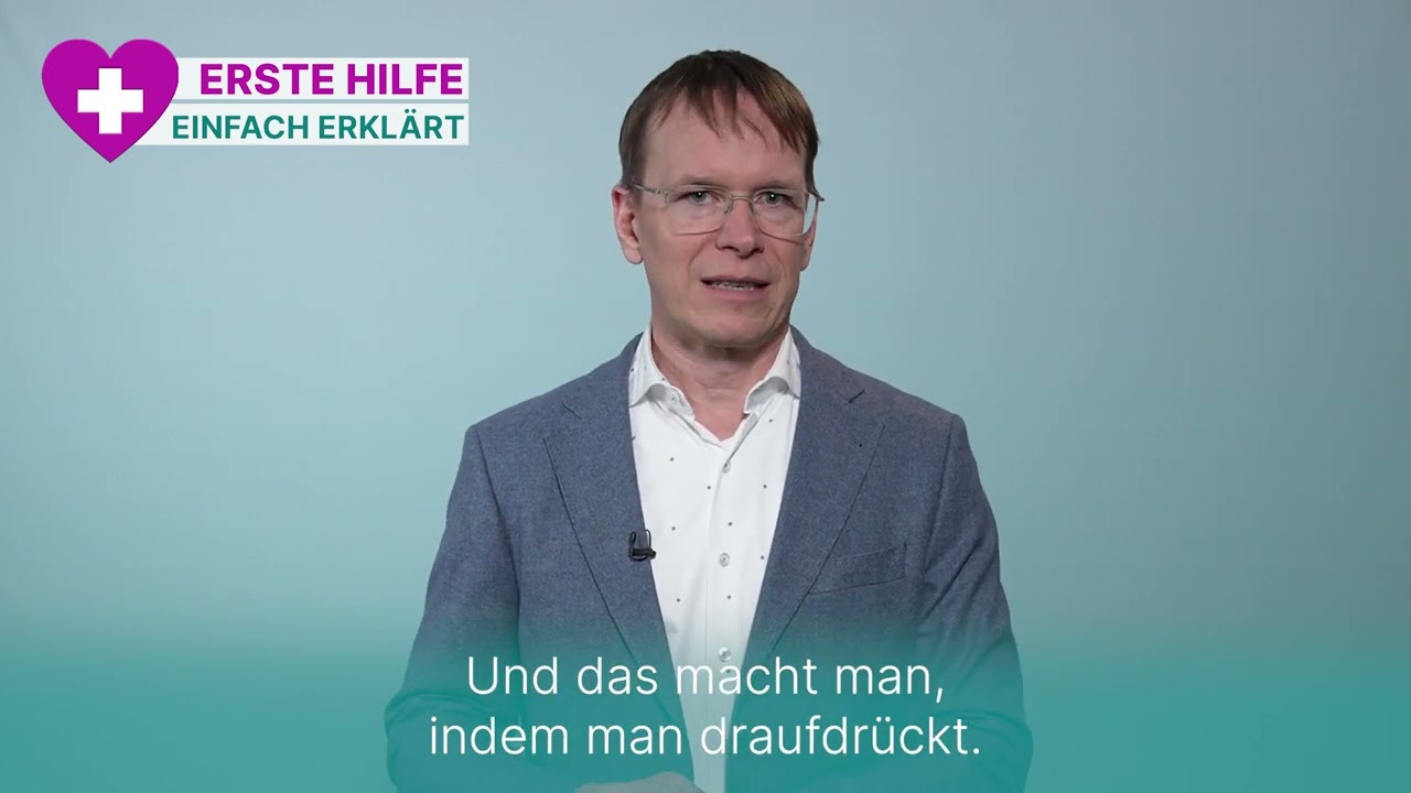 Worauf muss ich als Laie bei Blutstillung u. Druckverband achten? - Erste Hilfe erklärt! | Asklepios