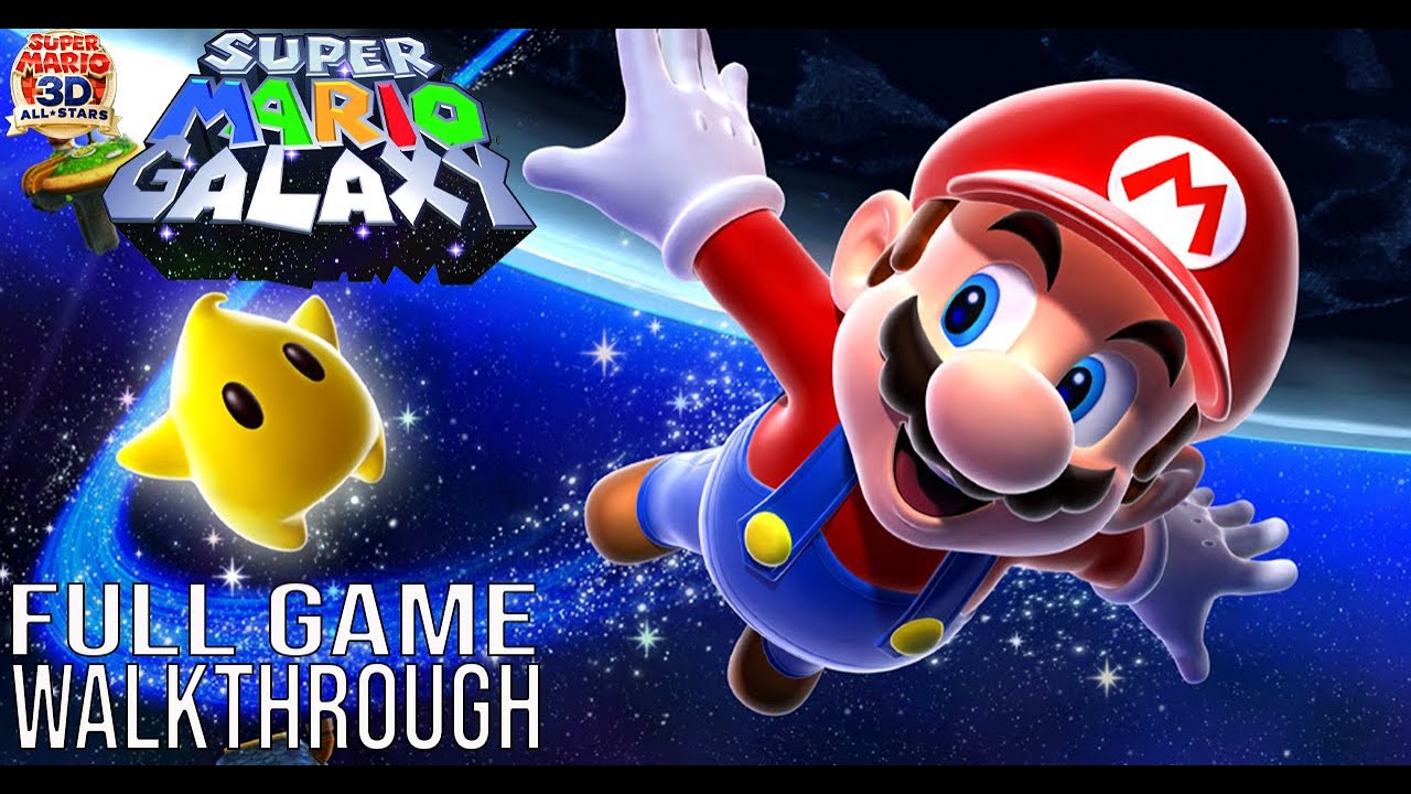 Super Mario 3d All Stars Super Mario Galaxy Full Game Walkthrough No