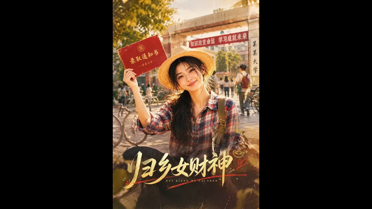 【一口气看完】《归乡女财神》#短剧 #AI短剧 #逆袭 #drama #爽剧 #鲨鱼先生