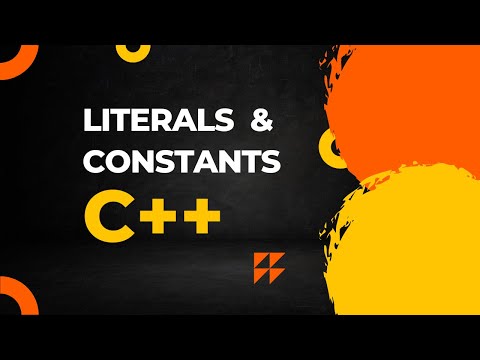 literals and constants