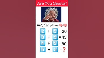 Genius IQ Test-Maths Puzzles | Tricky Riddles | Maths Game | Paheliyan with Answers #shorts #maths