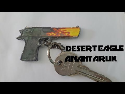 Desert Eagle Blaze Mini Yapımı / Anahtarlık