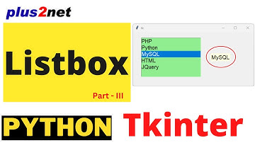 Updating Label with Listbox user selected Option Part III