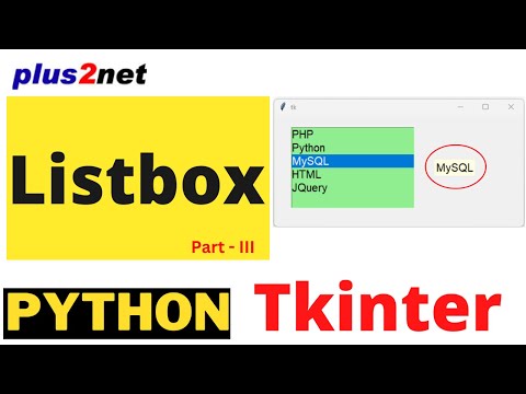 Updating Label with Listbox user selected Option Part III