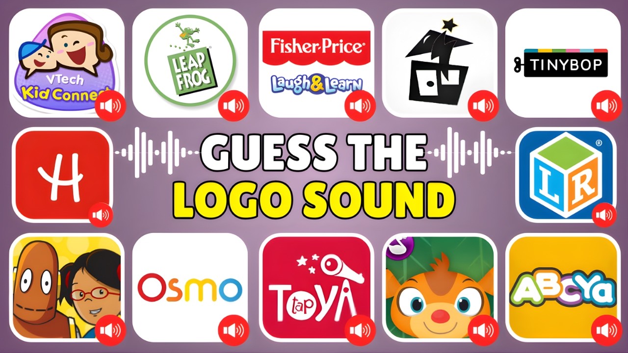 Guess The Classic Preschool Logo Sound | Early Learning Edition | Quiz 2026