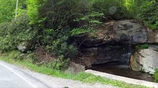 Motorcycle Riding NC Stone Mt Blue Ridge Parkway 181