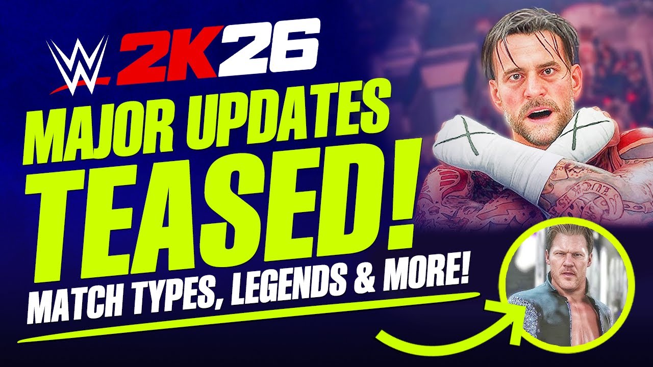 WWE 2K26: Major Updates Teased, New Match Types, Legends, 2K Showcase & More!
