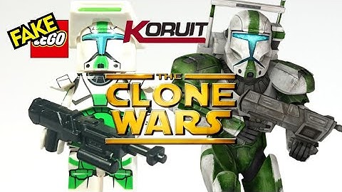 Unofficial Lego RC-1140 Fixer Clone Commando Delta Clone Wars Custom Minifigure by KORUIT XP 378