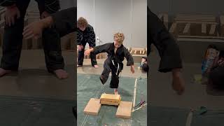 Kids Board Breaking Challenge Martial Arts Breaking 💥Building Confidence #martialarts #karate