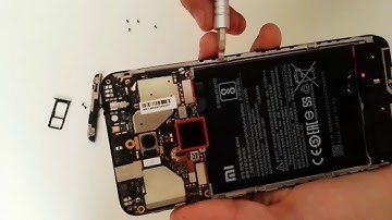 Xiaomi Redmi 5 Plus How to Remove Back Panel, Disassembly, Charging port Fix