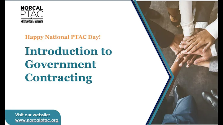 PTAC Day: Intro to Government Contracting