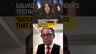 Salvador on Cabrera’s testimony