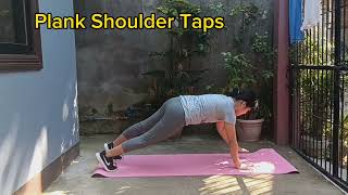 Plank Shoulder Taps (PE2 - PATH FIT 2)