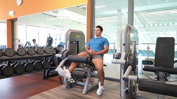 Seated Hamstring Curl Single Leg | Machine | Strength and Conditioning Exercises