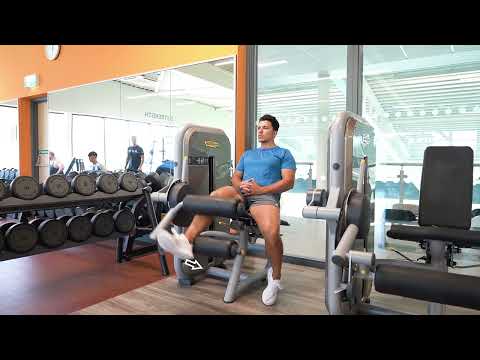 Seated Hamstring Curl Single Leg | Machine | Strength and Conditioning Exercises