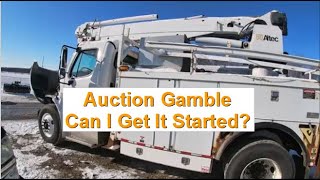 Bought a Crane - And Fixing It - Another Auction Gamble