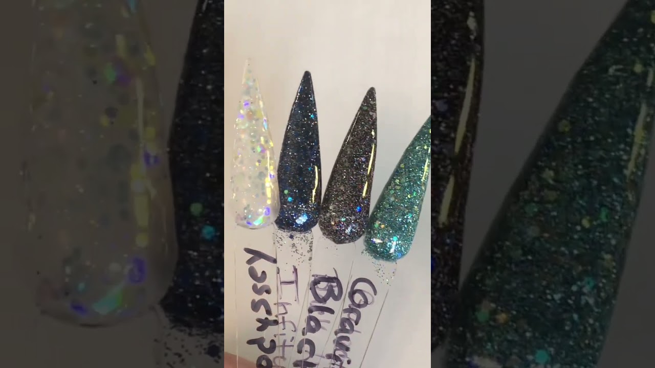 Interstellar Glitter Mix Acrylic Powder Collection