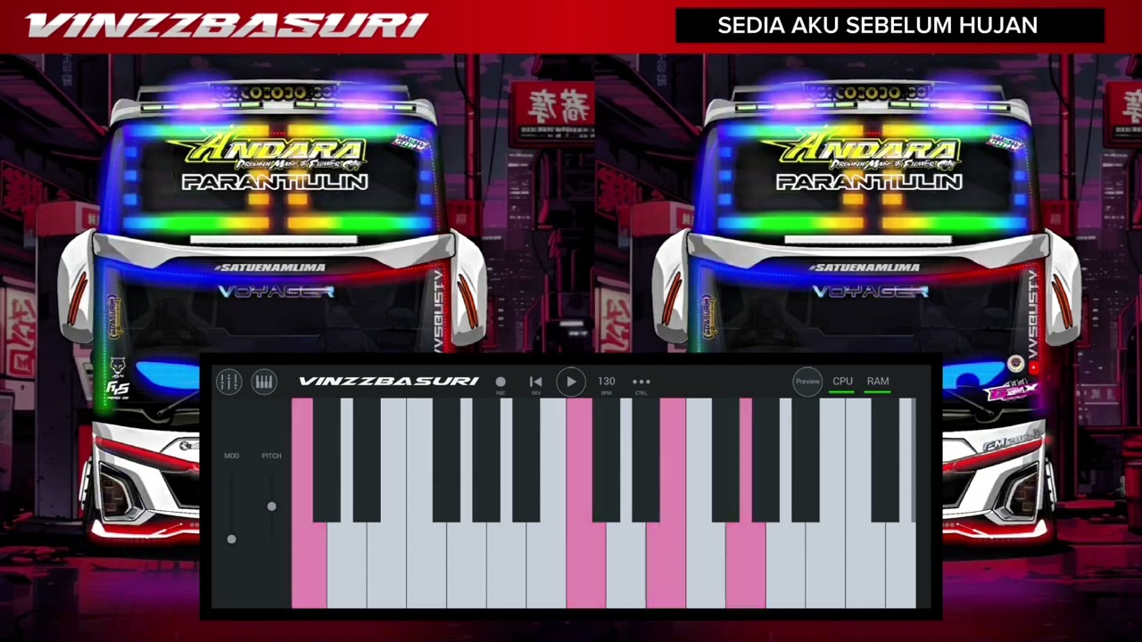 TELOLET BASURI SEDIA AKU SEBELUM HUJAN 24 NOT PIANIKA