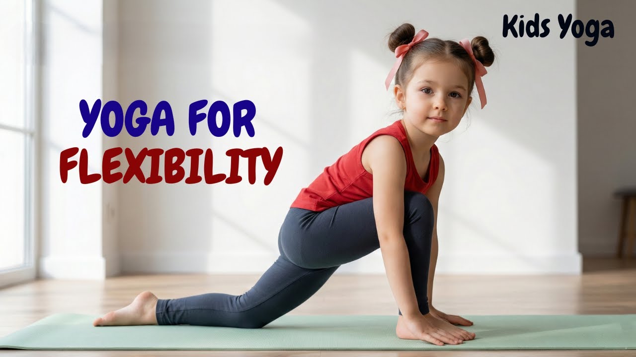 ASMR Yoga for Kids |  Yoga for Flexibility  | ASMR Yoga for Deep Relaxation | ASMR Leshi