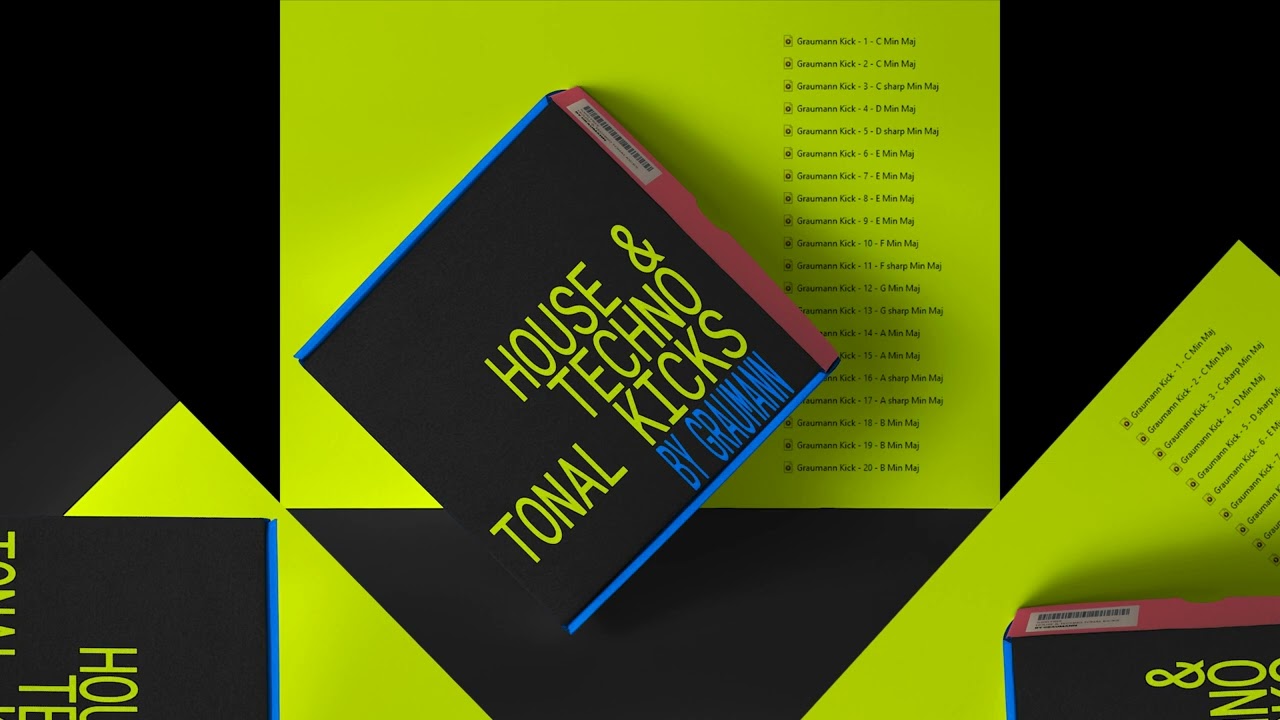 Free House & Techno Tonal Kicks by Graumann | One Shot Samples
