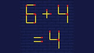 Move 1 Match To Fix This Equation | Matches Hero | Easy Level 19 To 29 | Joy Math screenshot 2