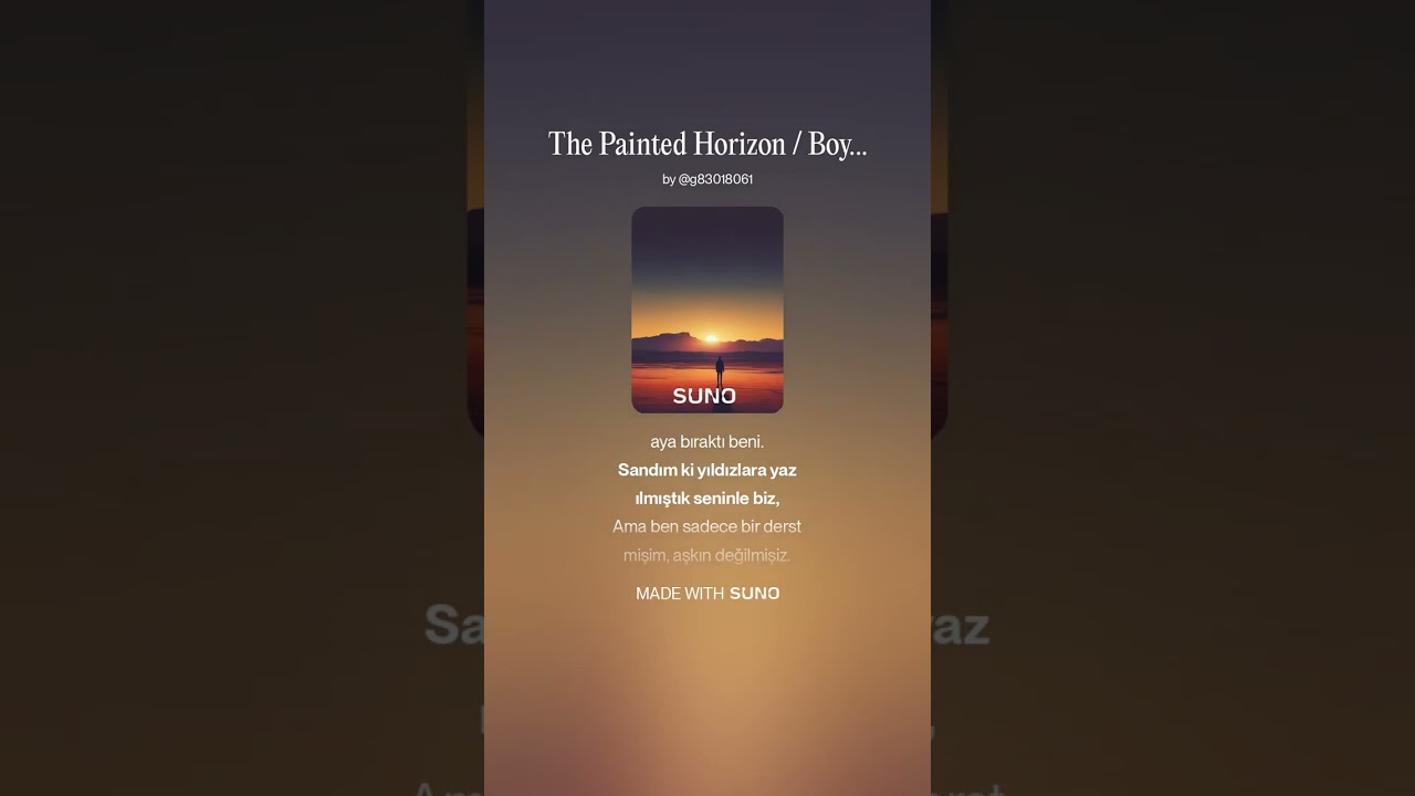 The Painted Horizon ___ Boyalı Ufuk / Song / Anatolian Blues