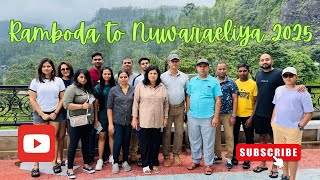 Vlog 09: Ramboda To Nuwaraeliya | Family Trip 2025 | Ramboda Tea Factory 🏭 | Nuwaraeliya ⛰️🚌