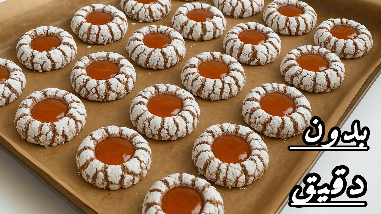 بدون دقيق أبيض ولا زيت ولا زبدة معلكة كتذوب فاليد قبل الفم كتوجد بسرعة👌