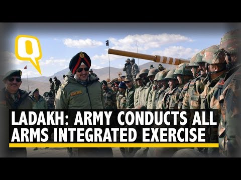 Month Before Modi-Xi Meet, India Flexes Military Muscle in Ladakh | The Quint