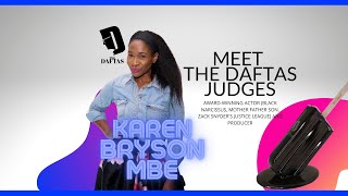 Meet the DAFTAS judges: Karen Bryson MBE | #KarenBryson #TheDAFTAS
