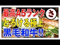 絶品グルメ!! 最高ランク・A5ランクとろける極上黒毛和牛!!