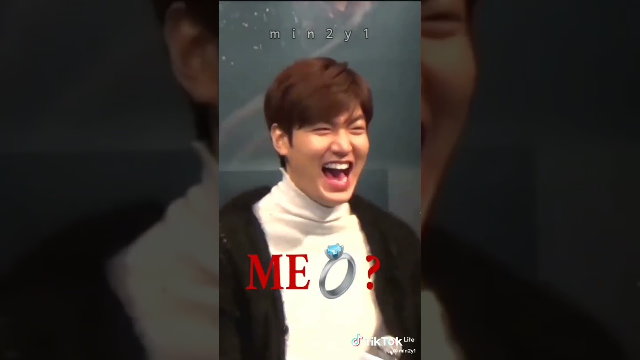 leeminho confius  fan meeting 😂😂